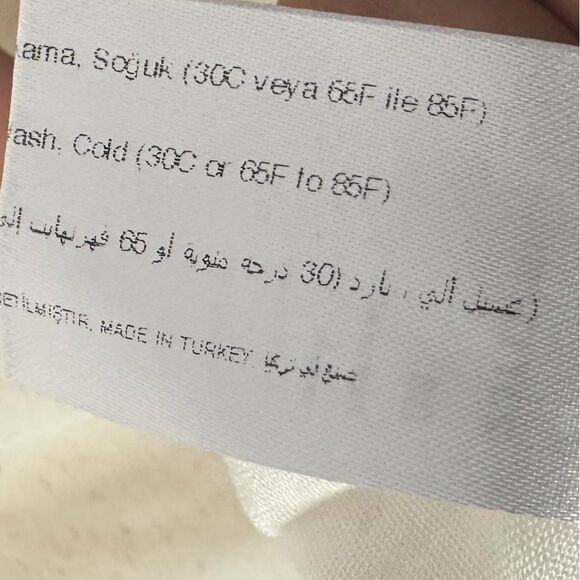 Touché Prive EMBROIDERED LINEN DRESS size UK 38 - Picture 8 of 10